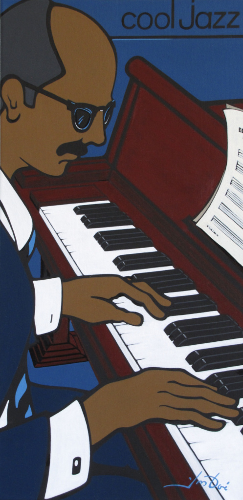 #422 CoolJazz-Piano 12x24